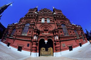 Red Square in Moscow with the State Historical Museum