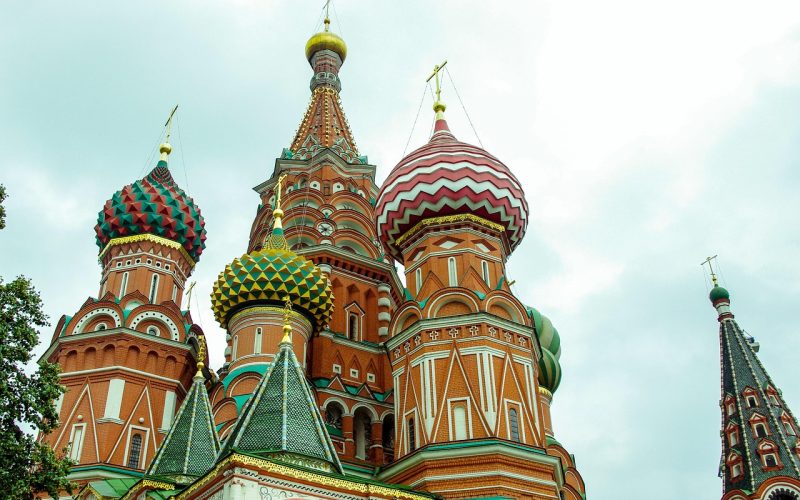 St. Basil’s Cathedral on Red Square in Moscow