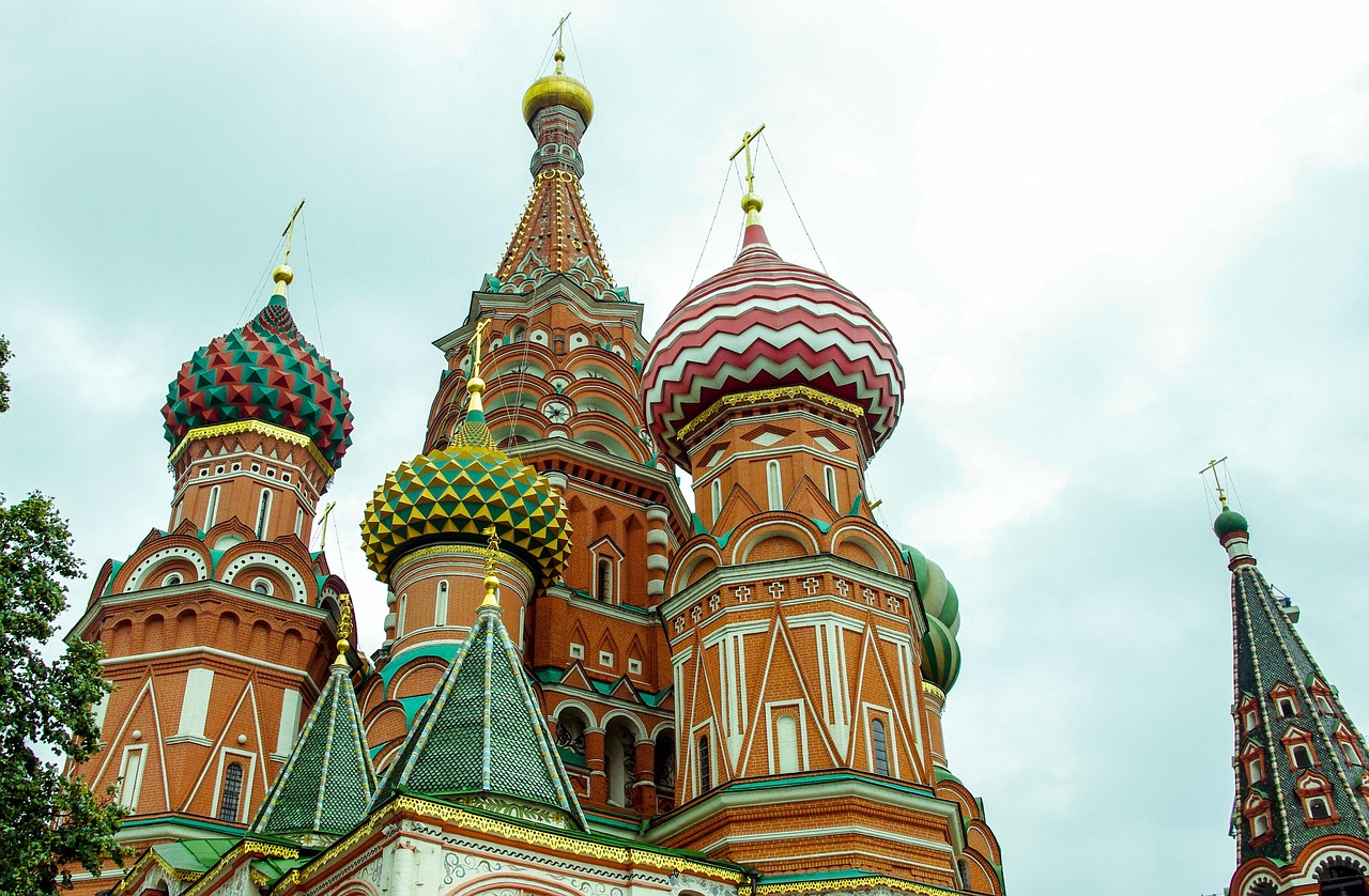 St. Basil’s Cathedral on Red Square in Moscow