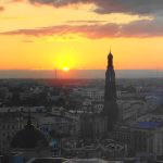 View over Kazan with the Kremlin and river