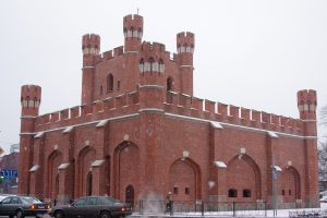 Victory Square and central Kaliningrad