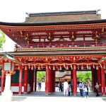 The main hall of Dazaifu Tenmangu shrine near Fukuoka