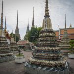 Ornate temple architecture at Wat Pho in Bangkok