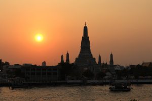 Bangkok riverside near the Old Town, close to Khao San Road