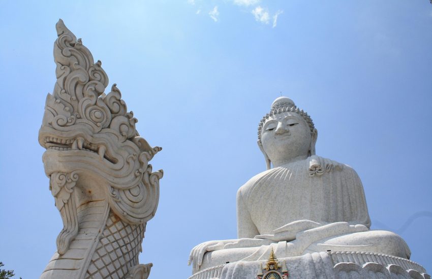 Big Buddha statue in Phuket, Thailand