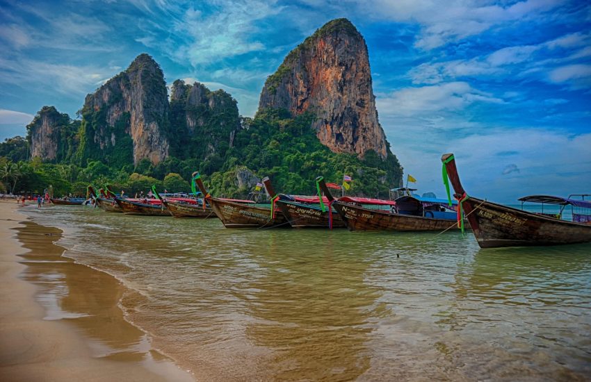 Krabi limestone coast, Thailand