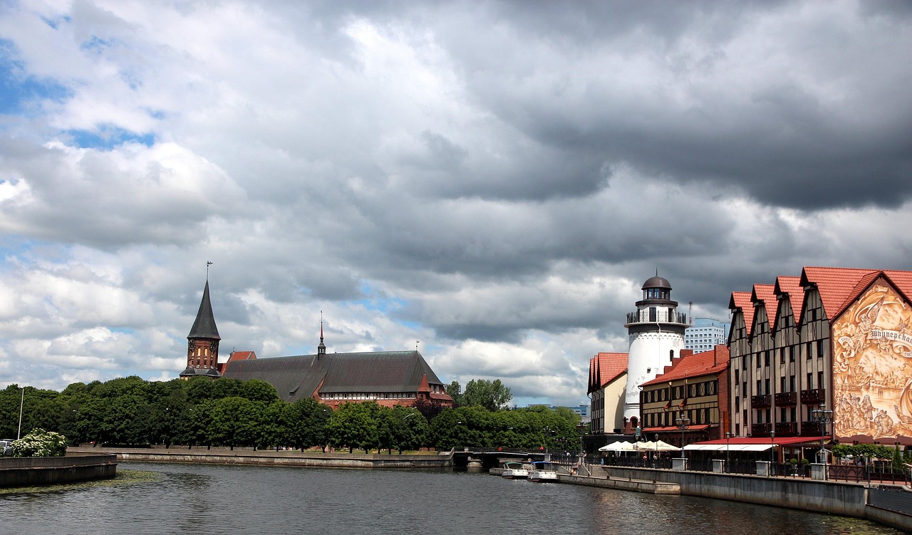 Central Kaliningrad cityscape