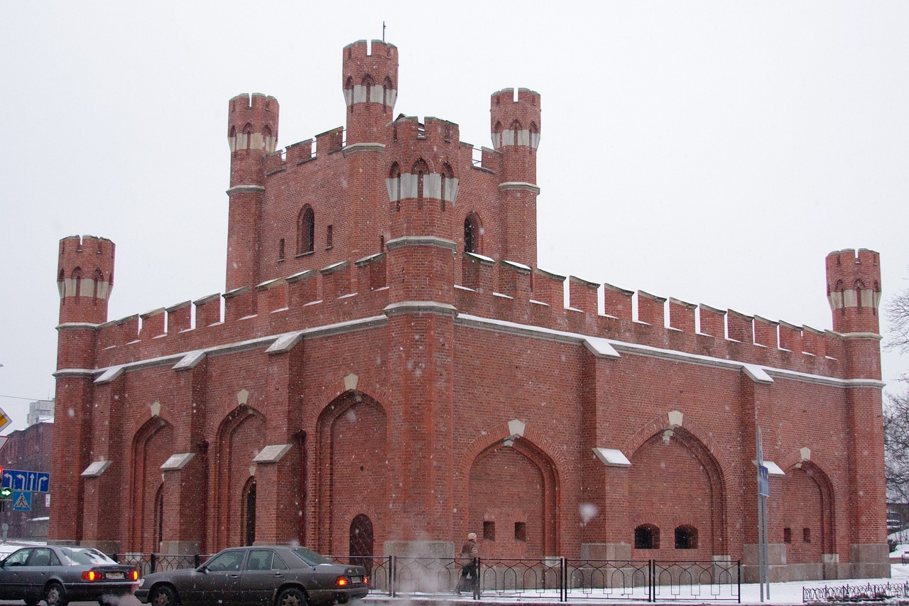 Kaliningrad cathedral on Kant Island