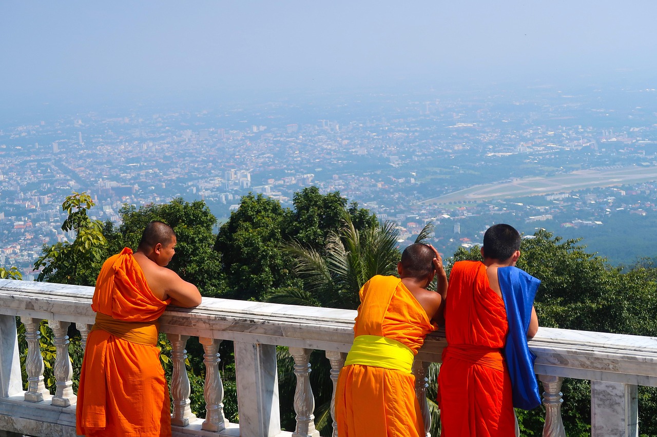 Mountain landscape near Chiang Mai, Thailand