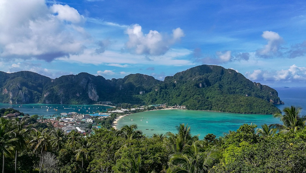 Phi Phi Island in the Andaman Sea, Thailand