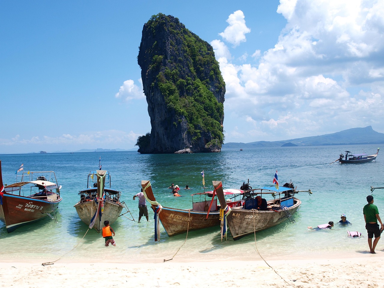 Poda Island near Krabi, Thailand