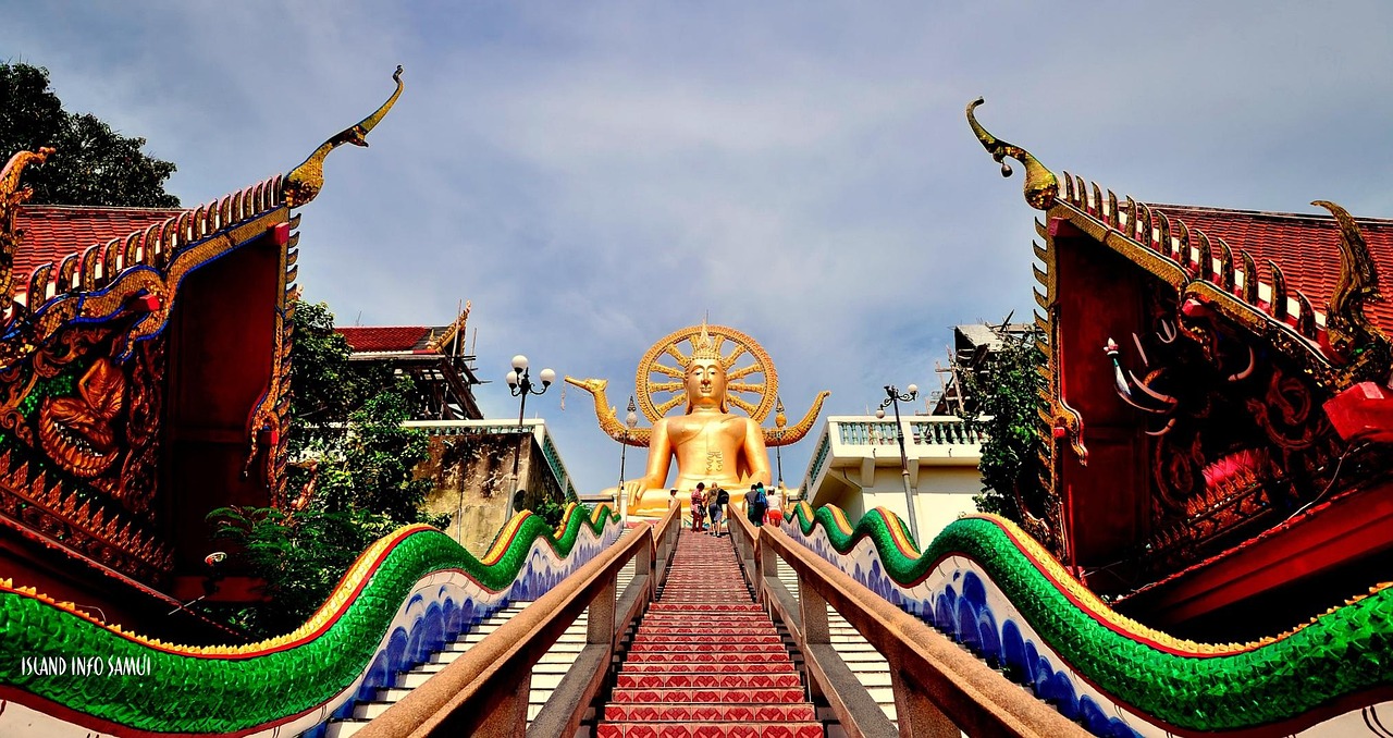 Big Buddha Temple on Koh Samui, Thailand