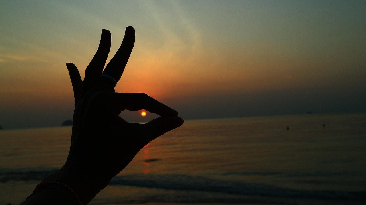 Bophut on Koh Samui at sunset, Thailand
