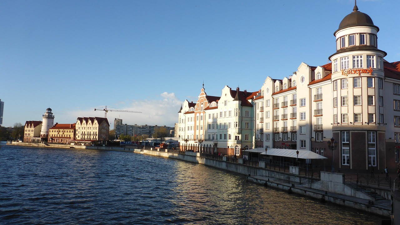 Central Kaliningrad cityscape