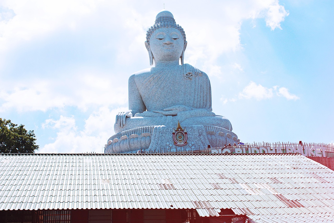 Big Buddha statue in Phuket, Thailand
