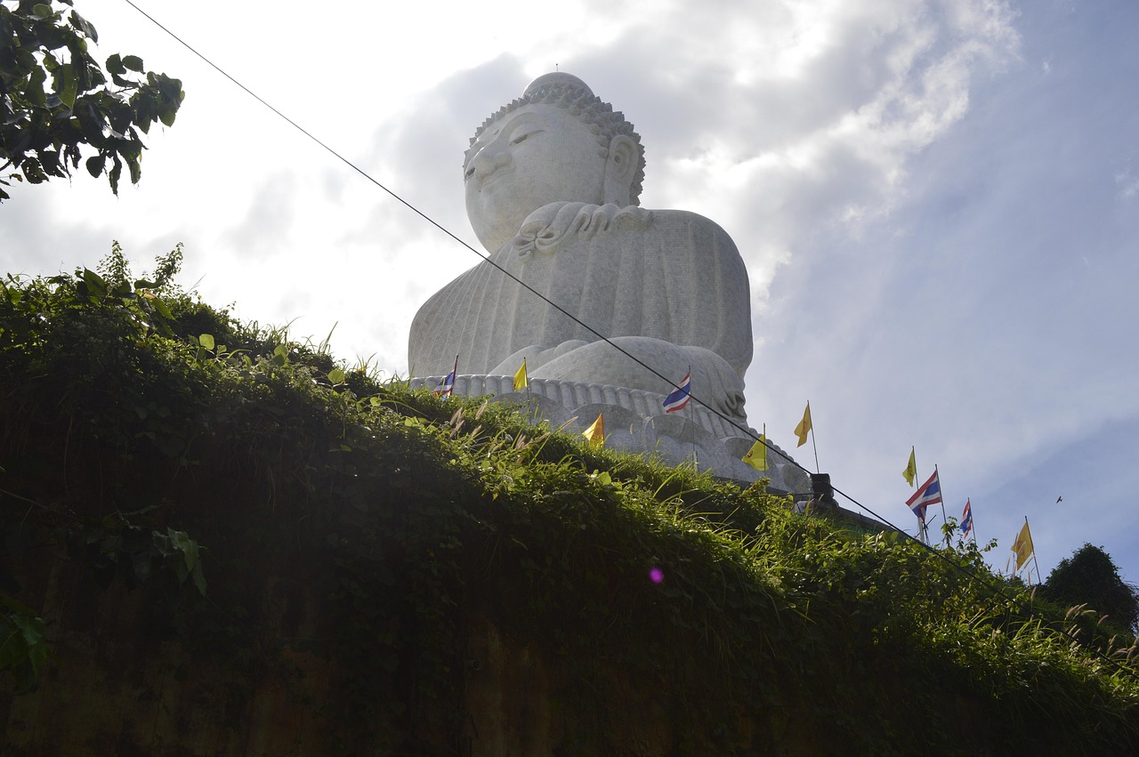 Big Buddha statue in Phuket, Thailand