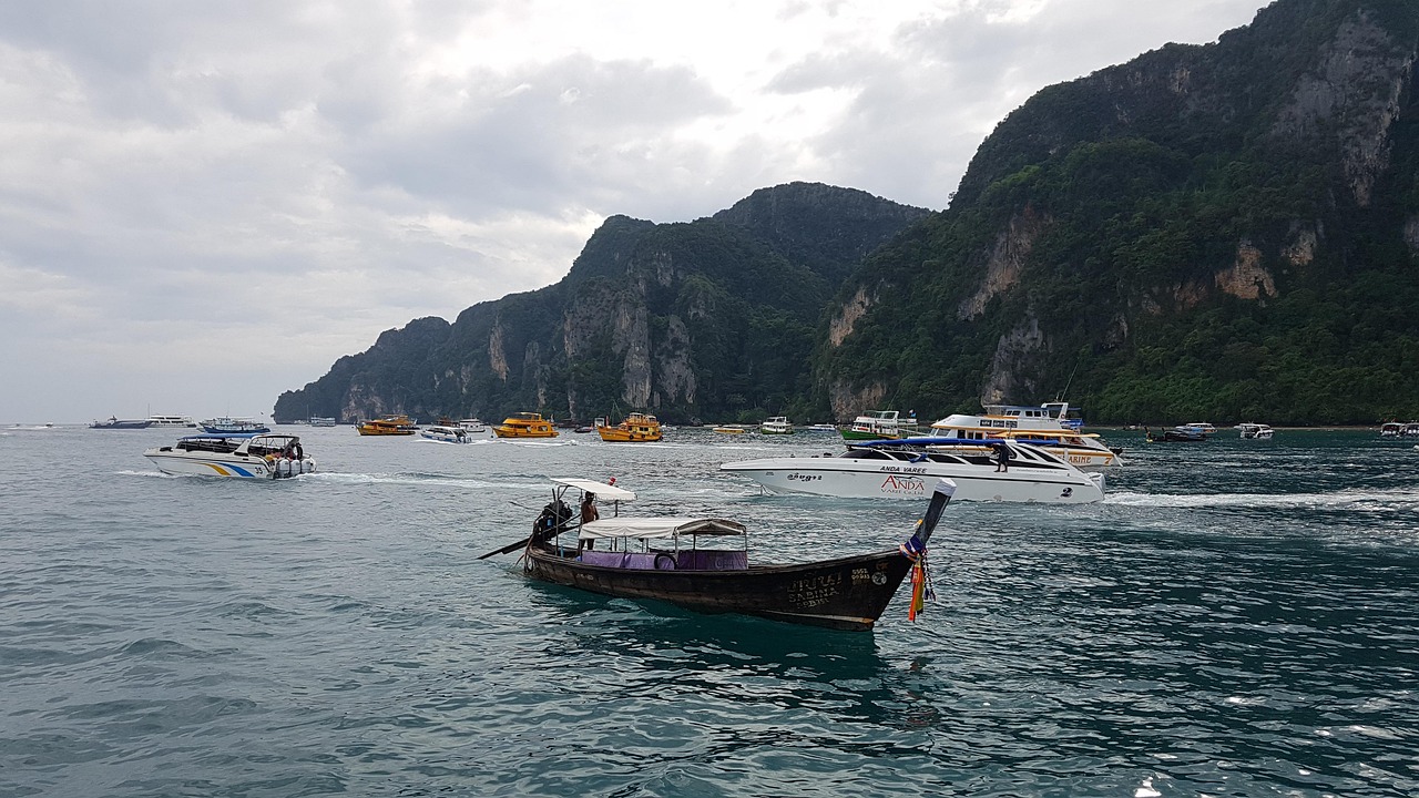 Phi Phi Island in the Andaman Sea, Thailand