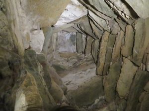Newgrange passage tomb interior, Ireland