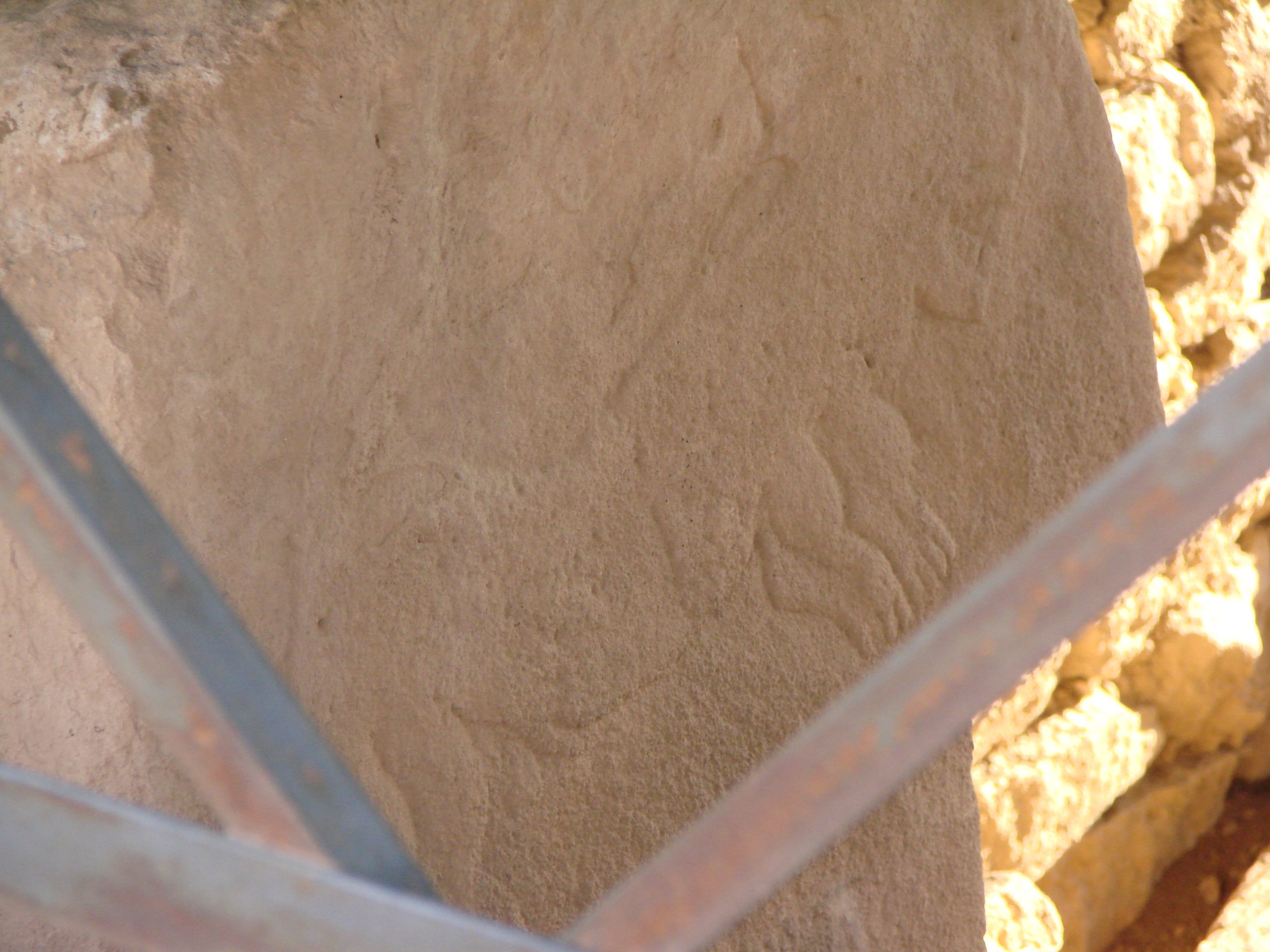A relief of a predator carved onto one of the pillars. The animal imagery at Göbekli Tepe is dominated by dangerous creatures. Photo: Wikimedia Commons