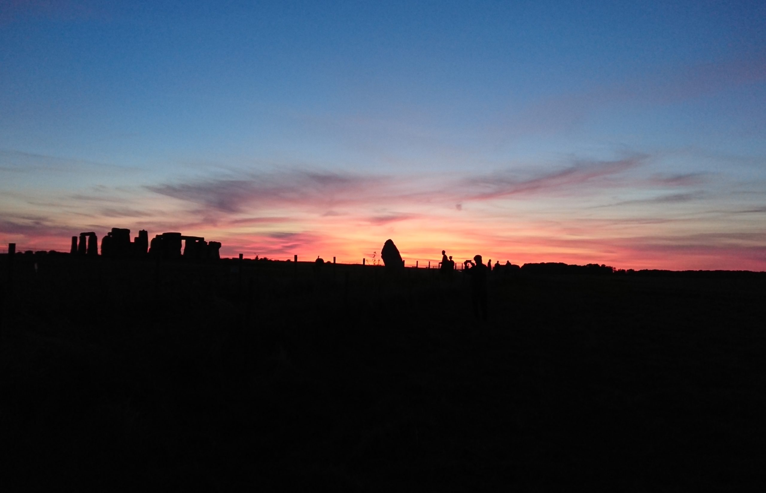 Sunset over Stonehenge. The monument's alignment with the solstices points to its links with the seasons and the sky. Photo: Wikimedia Commons