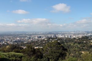 Los Angeles city view, California