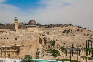 The Al-Aqsa compound in the Old City of Jerusalem