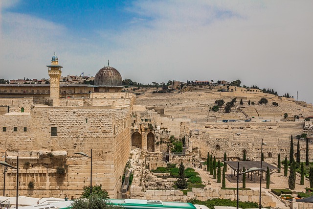 The Al-Aqsa compound in the Old City of Jerusalem