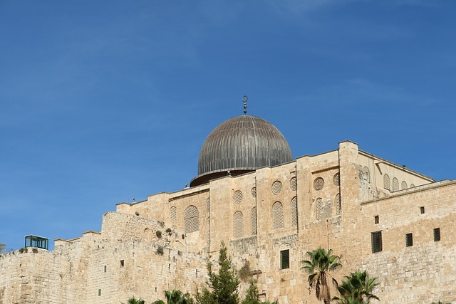 Inside the Al-Aqsa Mosque in Jerusalem