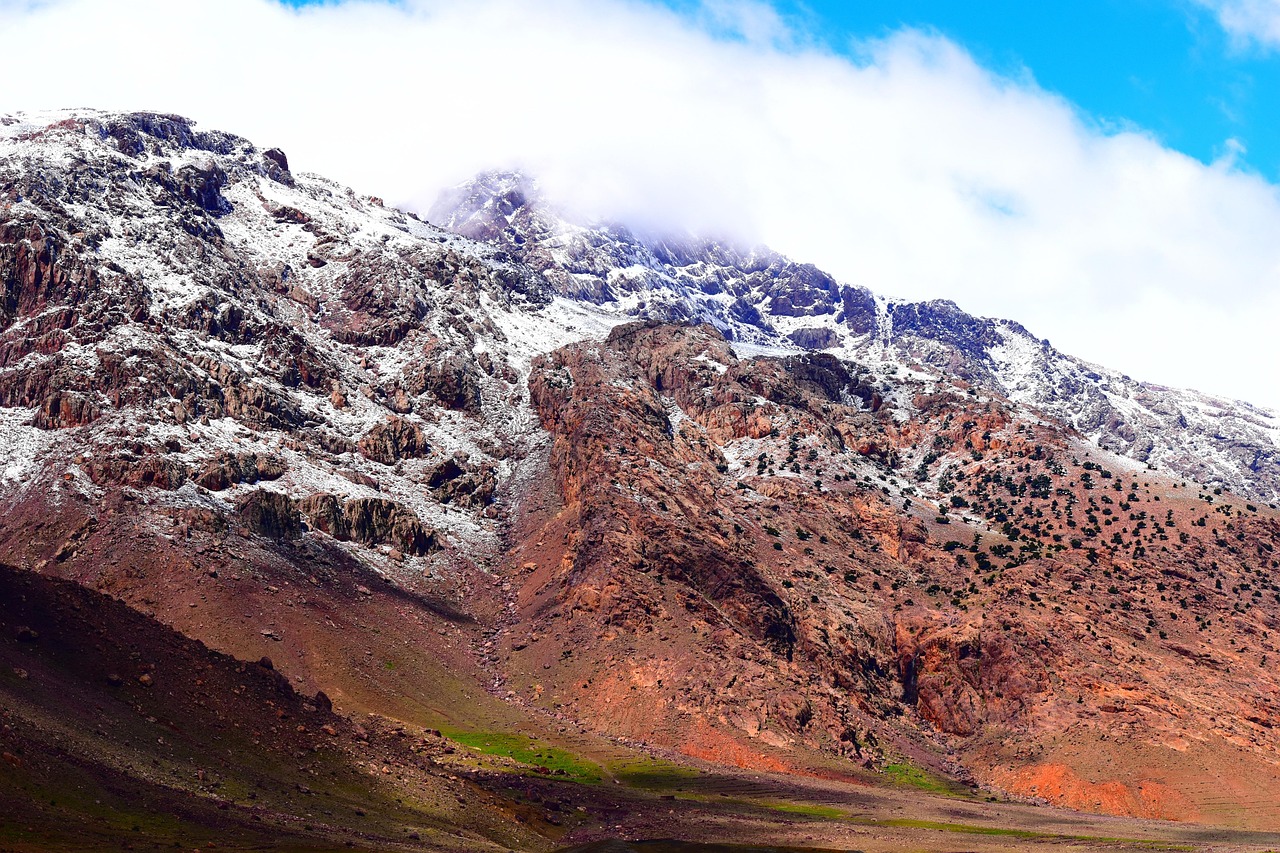 The Atlas Mountains, a historic stronghold of Amazigh (Berber) communities