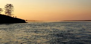 The river island of Majuli on the Brahmaputra in Assam