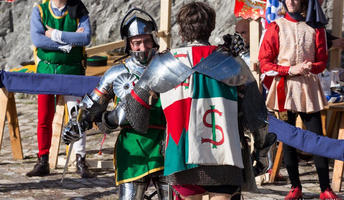 Rebel barons in armour
