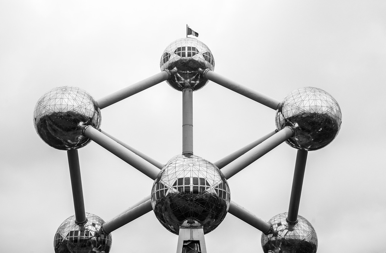 The Atomium, a landmark of modern Brussels