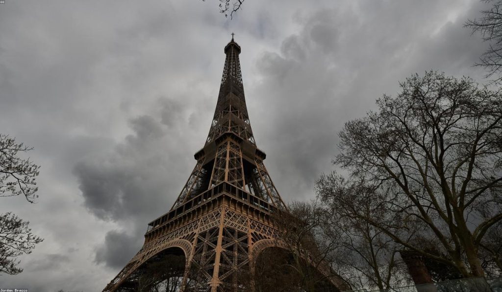 The Eiffel Tower in Paris