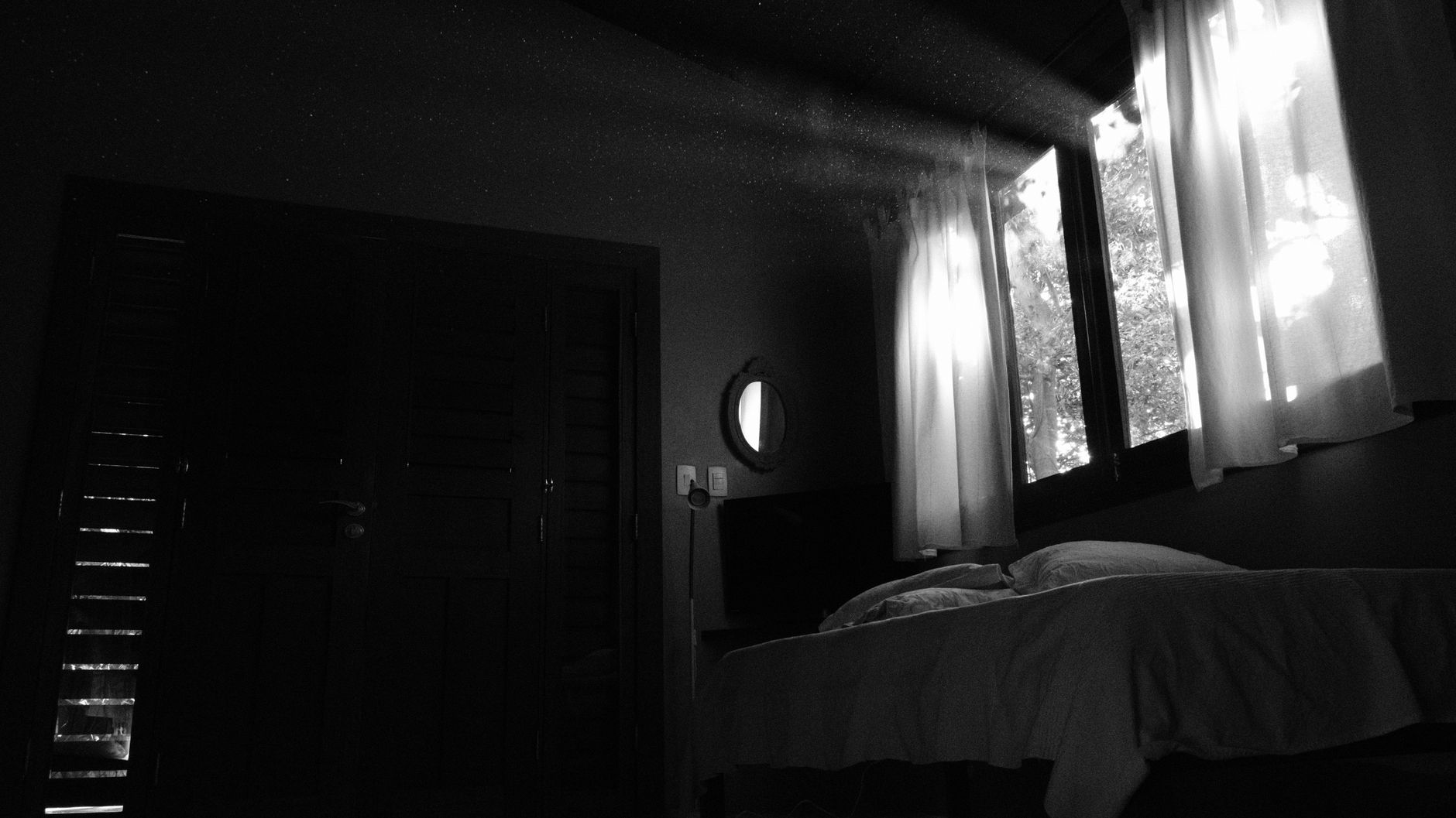 Black and White Bedroom
