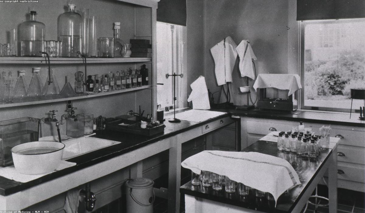 A laboratory where genetic research is carried out
