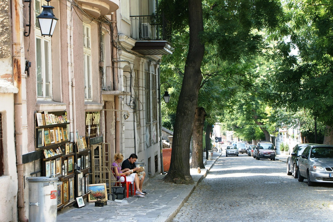 The old town of Plovdiv, one of the oldest cities in Europe