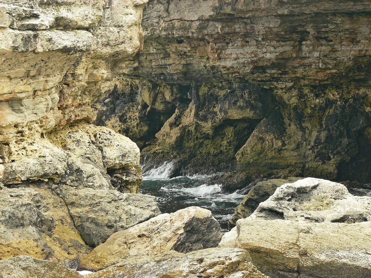 The Black Sea coast of Bulgaria