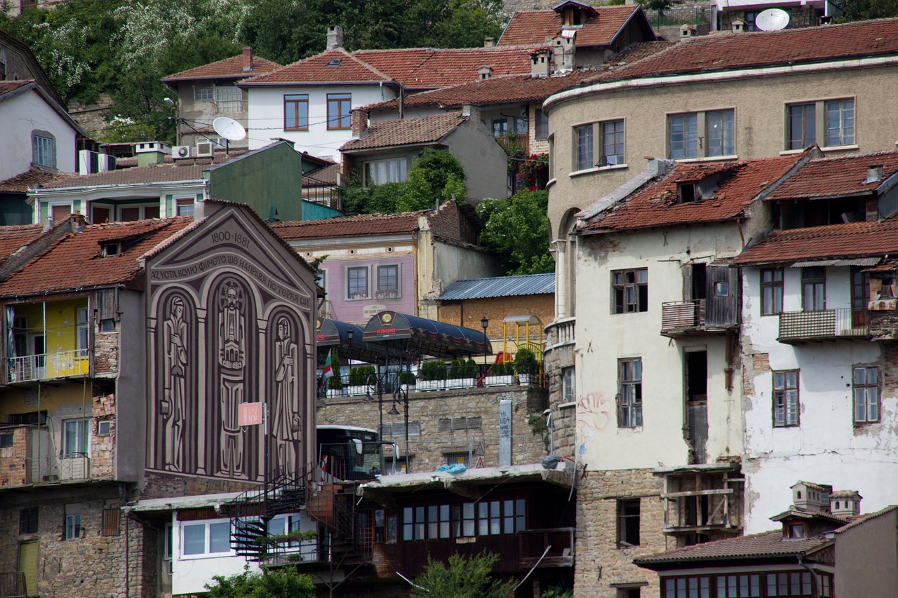 Veliko Tarnovo, the medieval capital of the Bulgarian tsars
