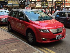 A BYD electric vehicle