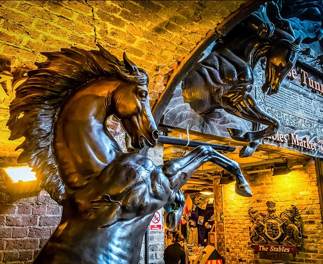 Stalls at Camden Market