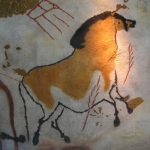 Prehistoric cave painting