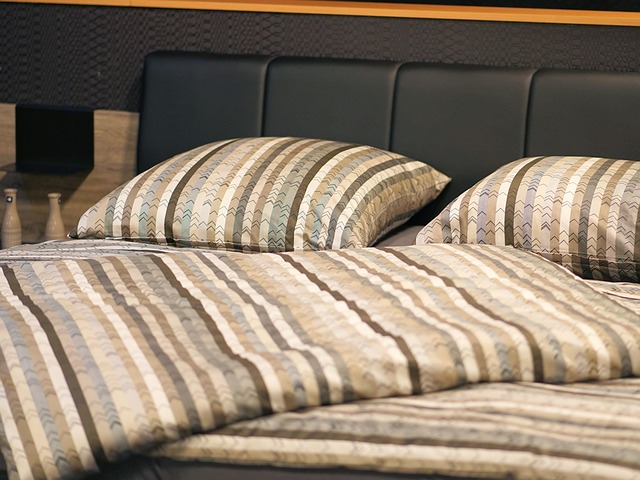 A comfortable hotel room