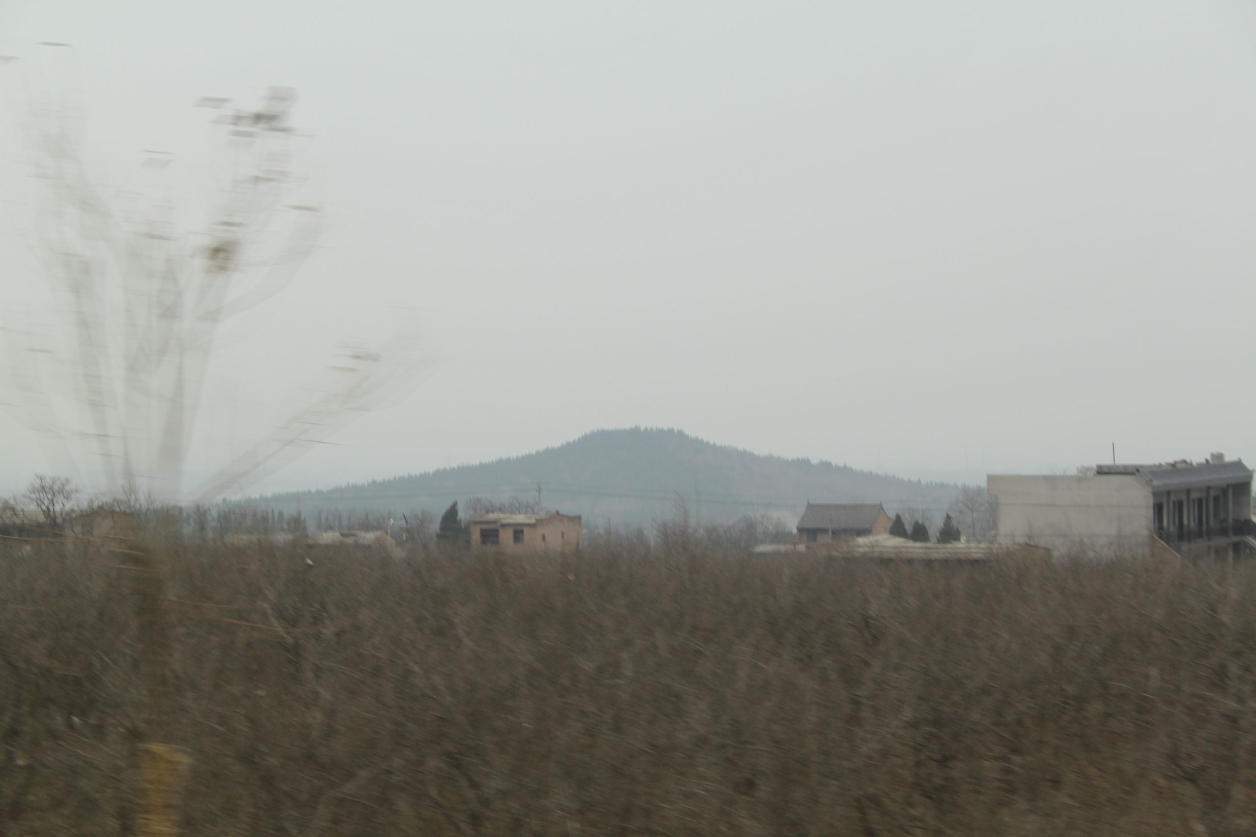 Another view of the Qin emperor tomb area