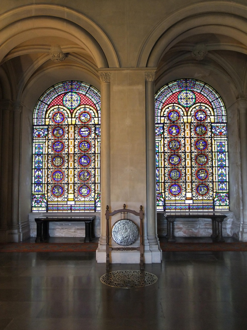 Interior of an old church