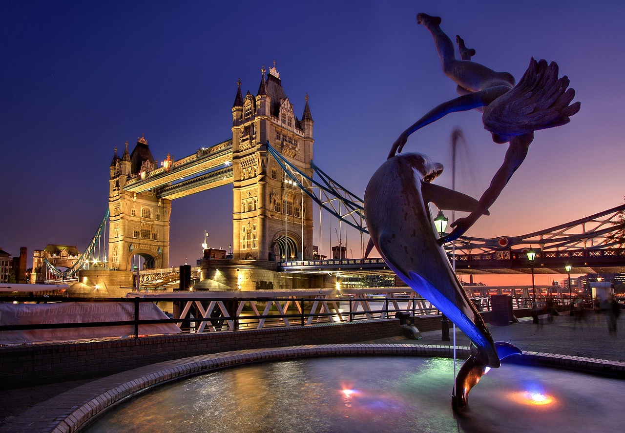 Tower Bridge and the City of London