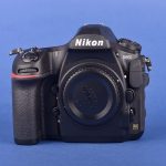 A modern digital DSLR camera