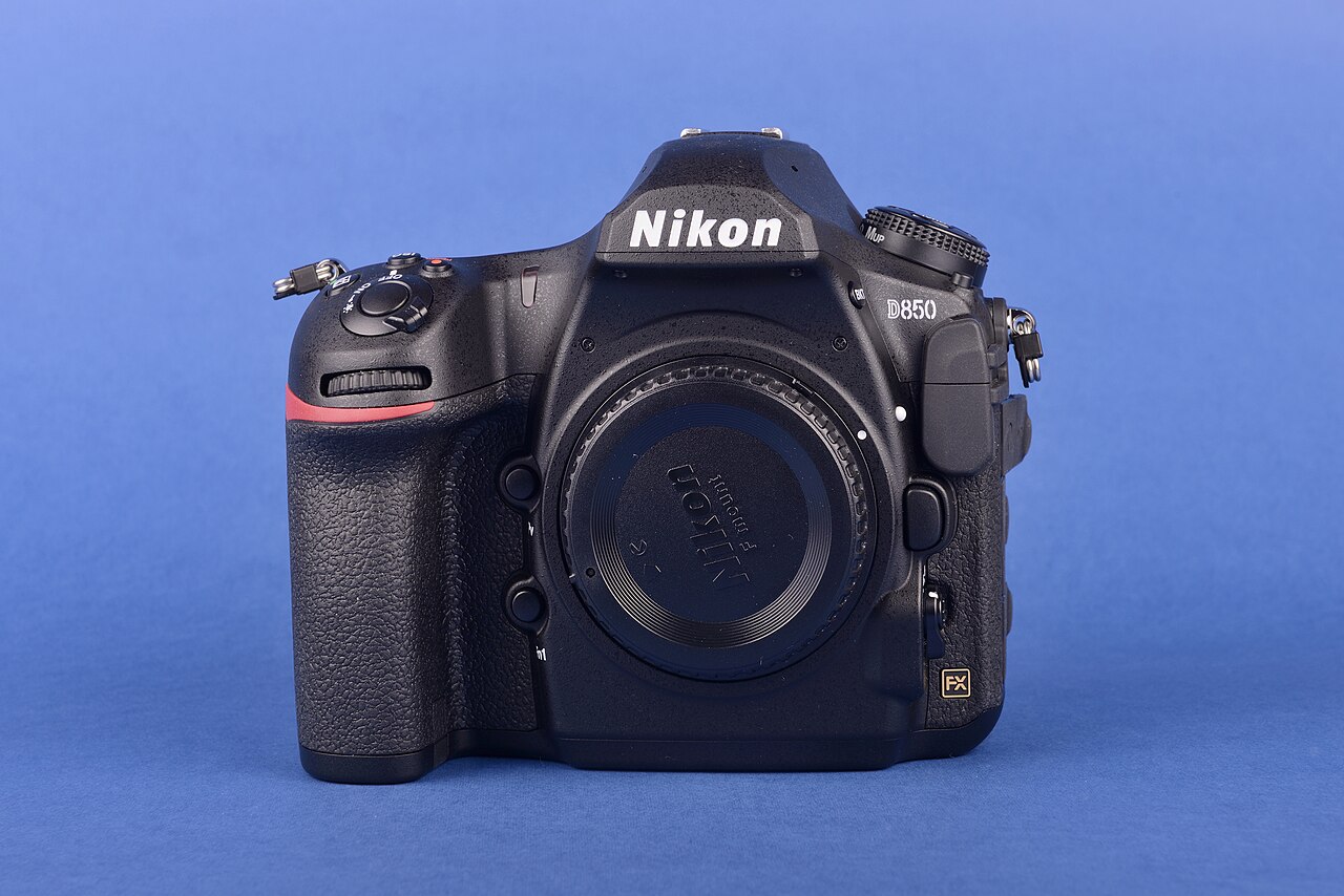 A modern digital DSLR camera
