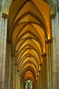 The nave of Cologne Cathedral