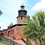 Nizhny Novgorod kremlin and the Volga river