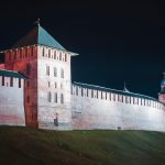 Veliky Novgorod Kremlin and golden domes